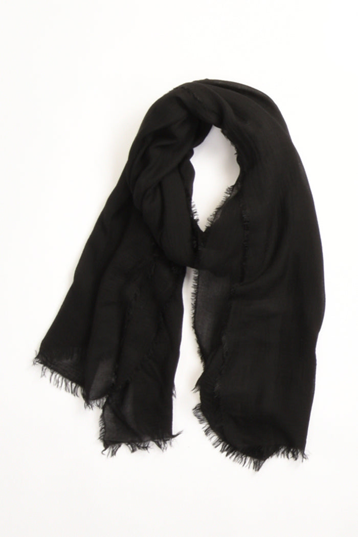 Faliero Sarti Sciarpa Nero Donna - 2