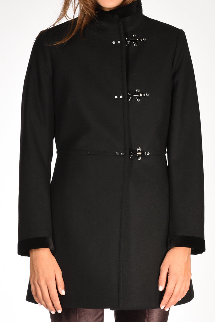 Fay Cappotto Virginia Nero Donna - 3
