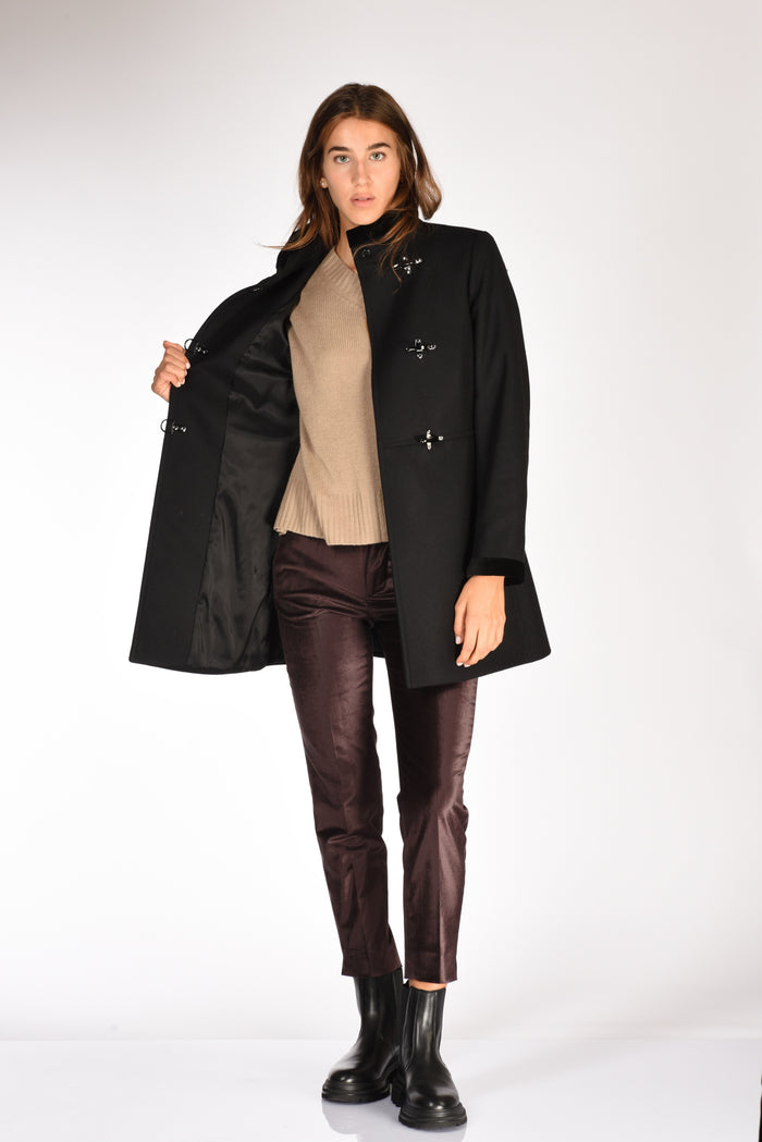 Fay Cappotto Virginia Nero Donna - 6