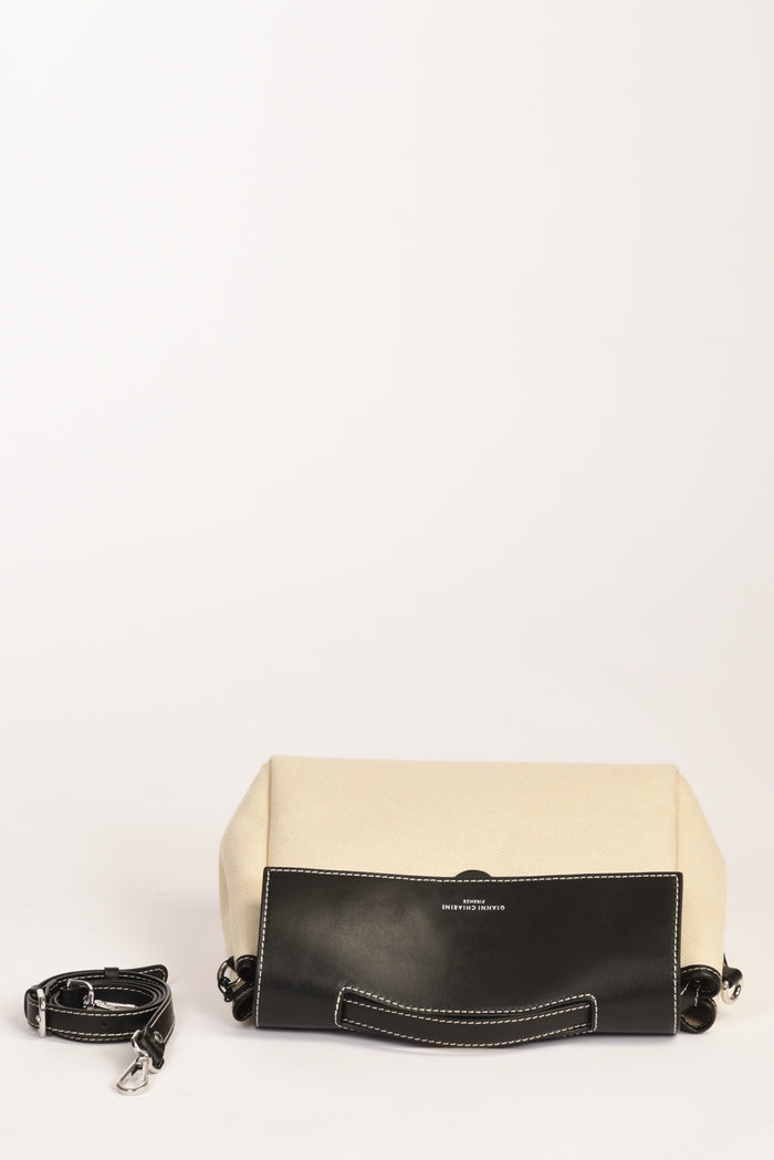 Gianni Chiarini Borsa Clio Bianco/nero Donna - 6