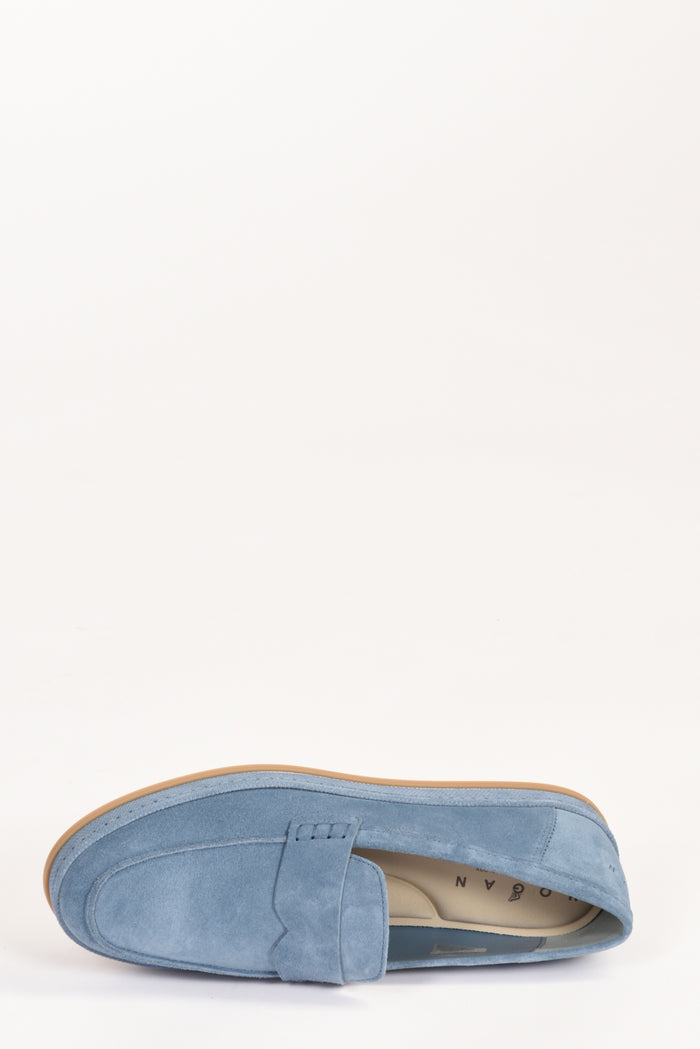 Hogan Mocassino H683 Azzurro Scuro Donna - 6
