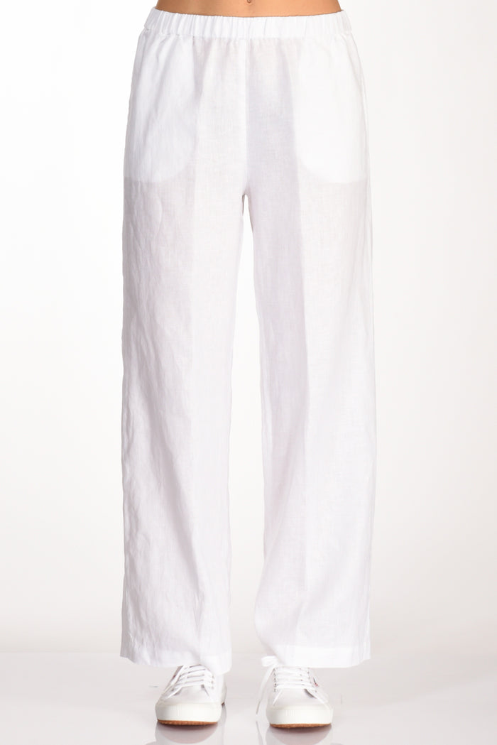 Aspesi Pantalone Elastico Bianco Donna - 3