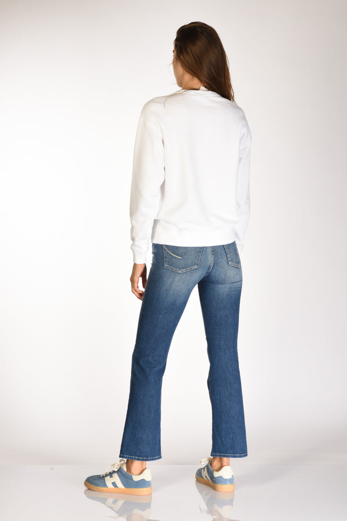 Polo Ralph Lauren Felpa Giro. Bianco Donna - 5