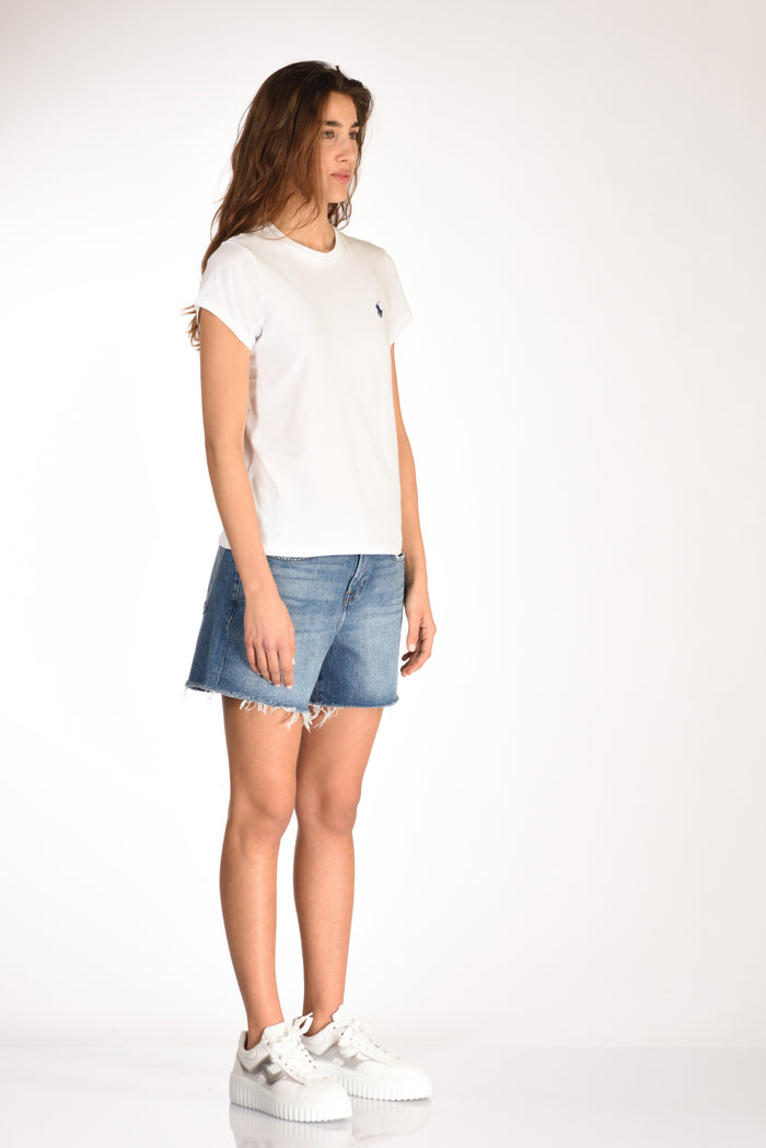 Polo Ralph Lauren Tshirt M.m. Bianco Donna - 4