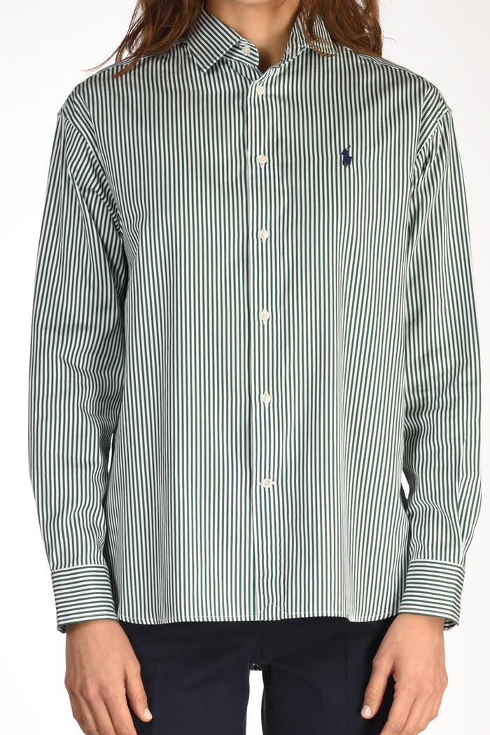 Polo Ralph Lauren Camicia Verde/bianco Donna - 3