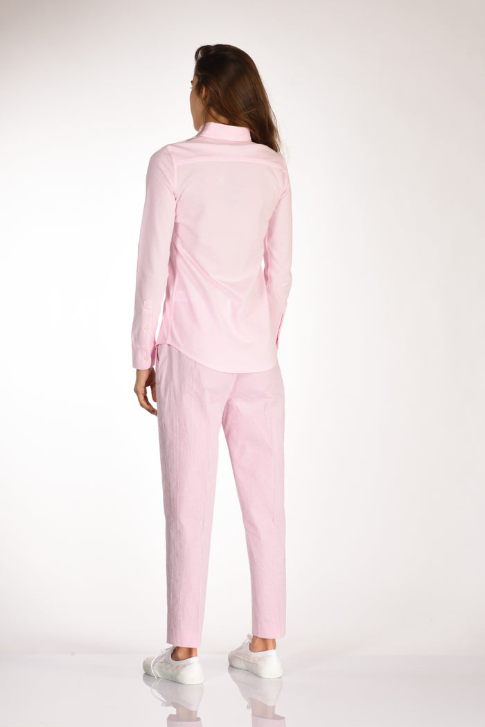 Polo Ralph Lauren Camicia Colletto Rosa Donna - 5