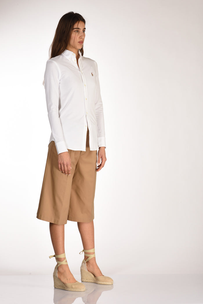 Polo Ralph Lauren Camicia Colletto Bianco Donna - 4