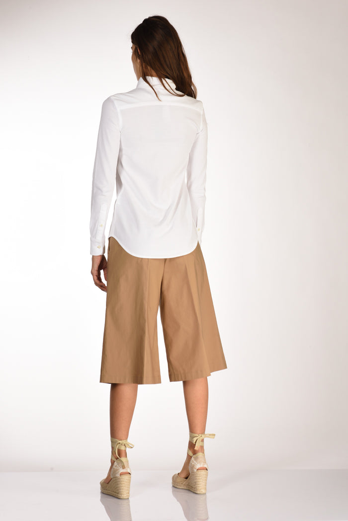 Polo Ralph Lauren Camicia Colletto Bianco Donna - 5