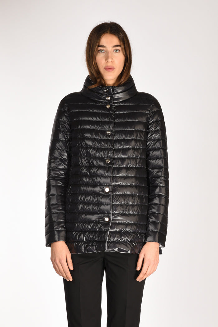 Herno Piumino Reversibil Nero/grigio Donna - 3