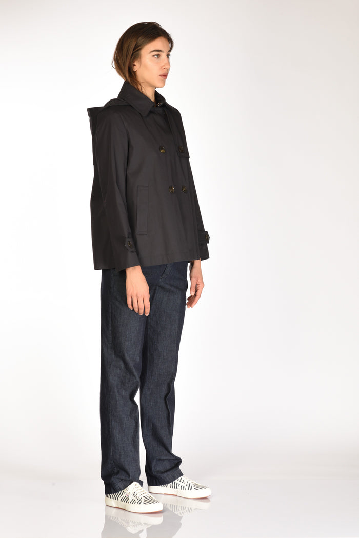 Herno Trench Dean Blu Donna - 4