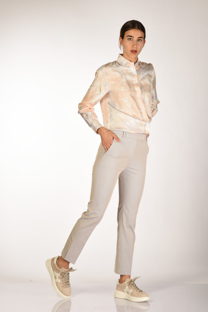 Incotex Slowear Pantalone Kimama Marrone/beige Donna - 2