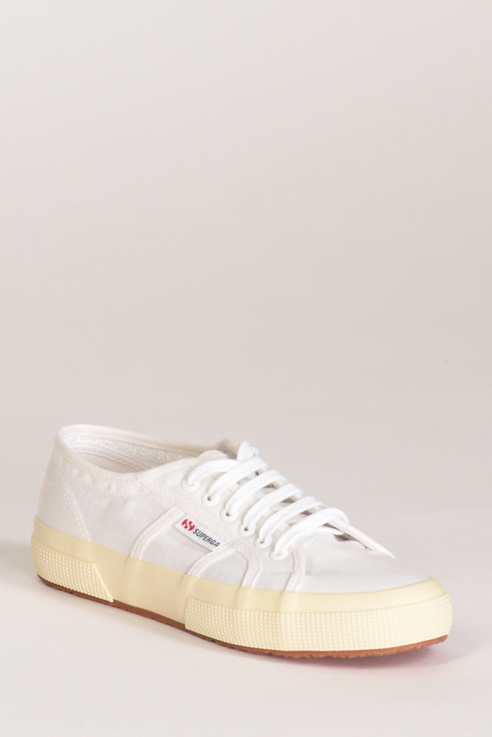 Superga Sneakers Linen Bianco Donna - 3