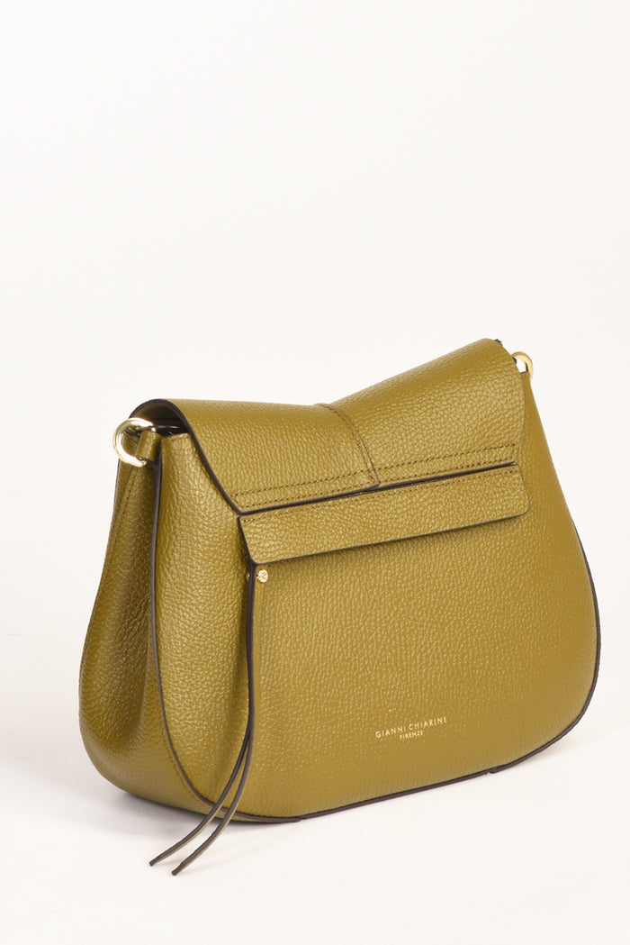 Gianni Chiarini Borsa Helena Round Verde Olivo Donna - 5