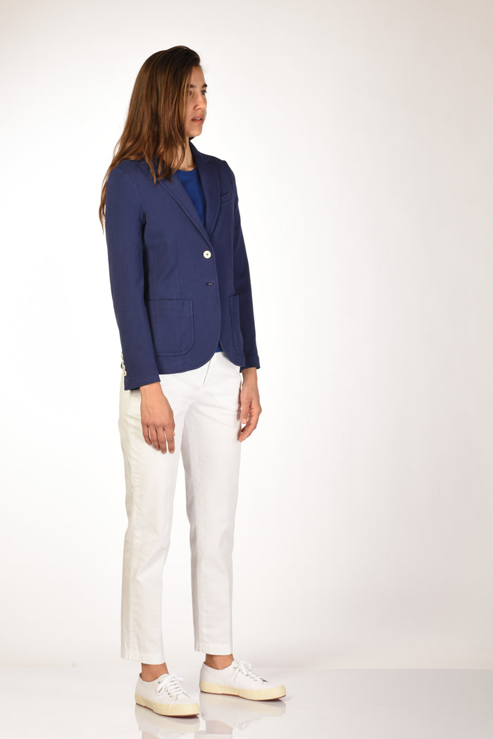 Circolo 1901 Blazer Monopetto Blu Navy Donna - 4