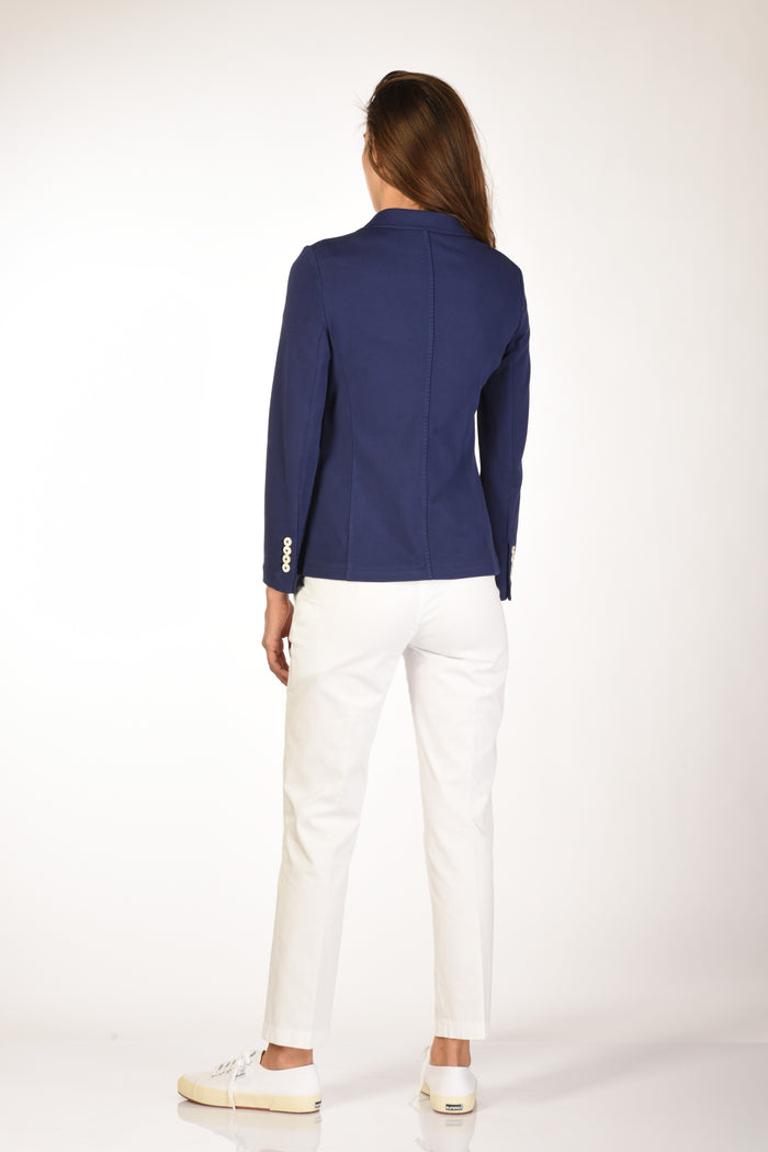 Circolo 1901 Blazer Monopetto Blu Navy Donna - 5