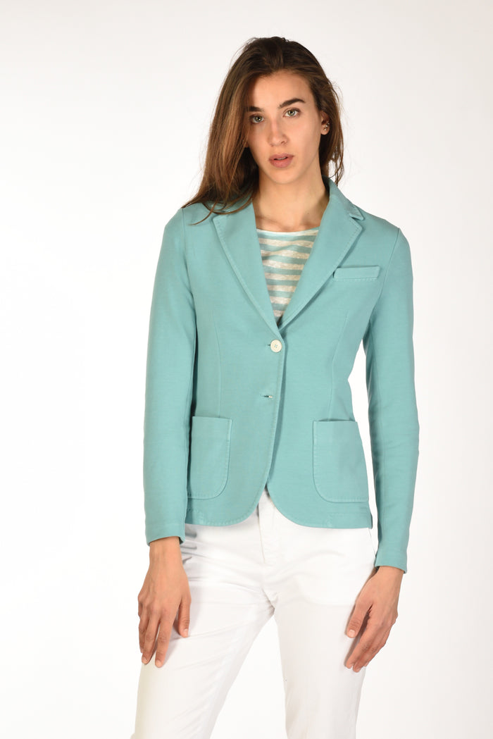 Circolo 1901 Blazer Monopetto Azzurro Donna - 1