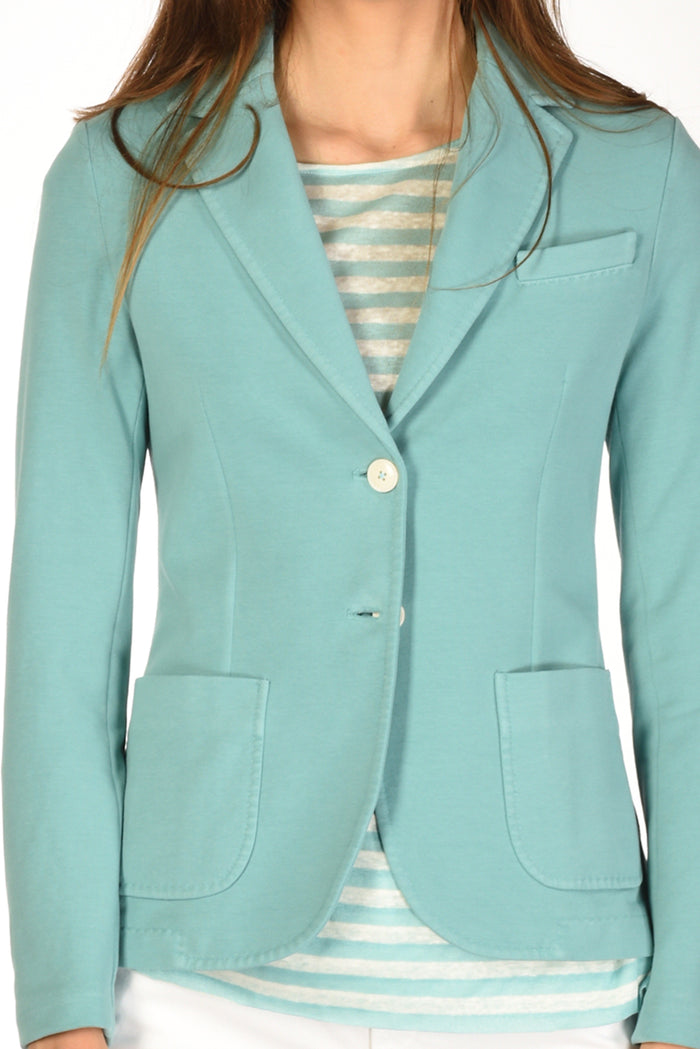 Circolo 1901 Blazer Monopetto Azzurro Donna - 3