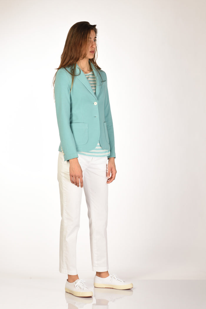 Circolo 1901 Blazer Monopetto Azzurro Donna - 4