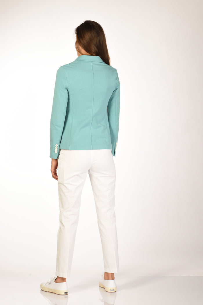 Circolo 1901 Blazer Monopetto Azzurro Donna - 5