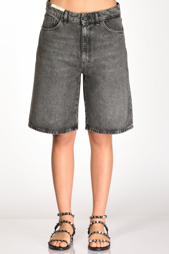 Pt Torino Bermuda Grigio Scuro Donna - 3