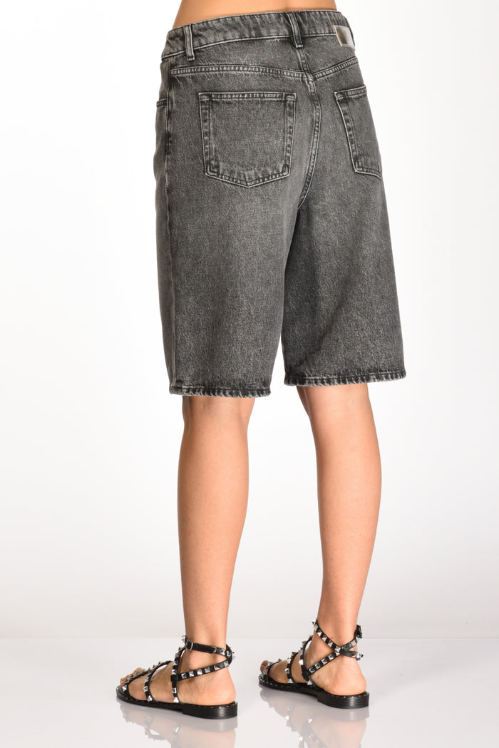 Pt Torino Bermuda Grigio Scuro Donna - 6
