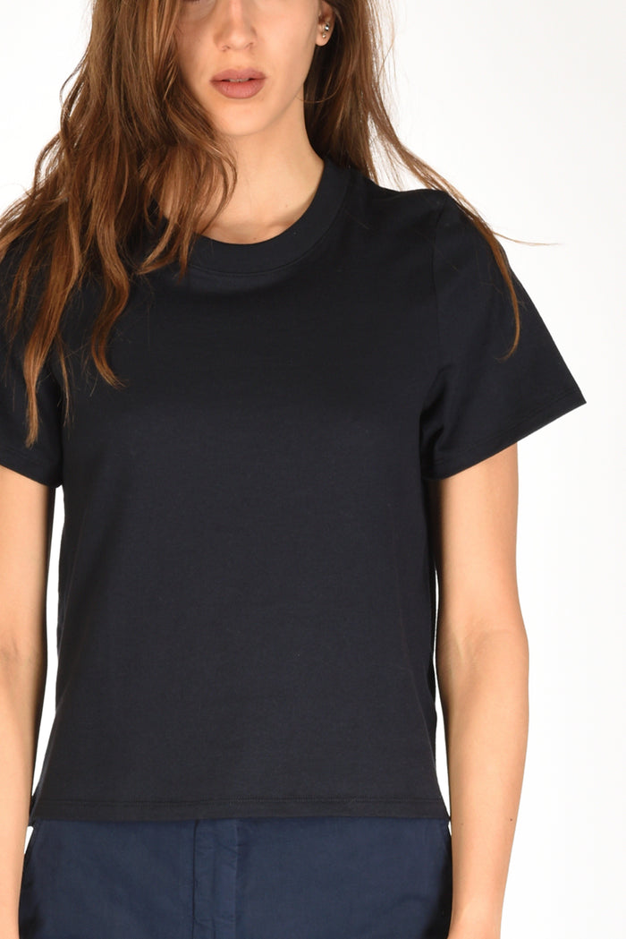 Majestic Filatures Paris Maglia Girocollo Blu Donna - 3
