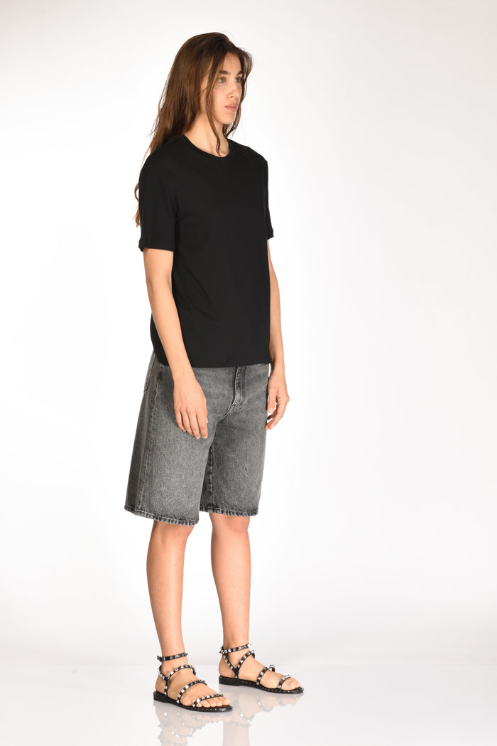 Majestic Filatures Paris Maglia Girocollo Nero Donna - 3