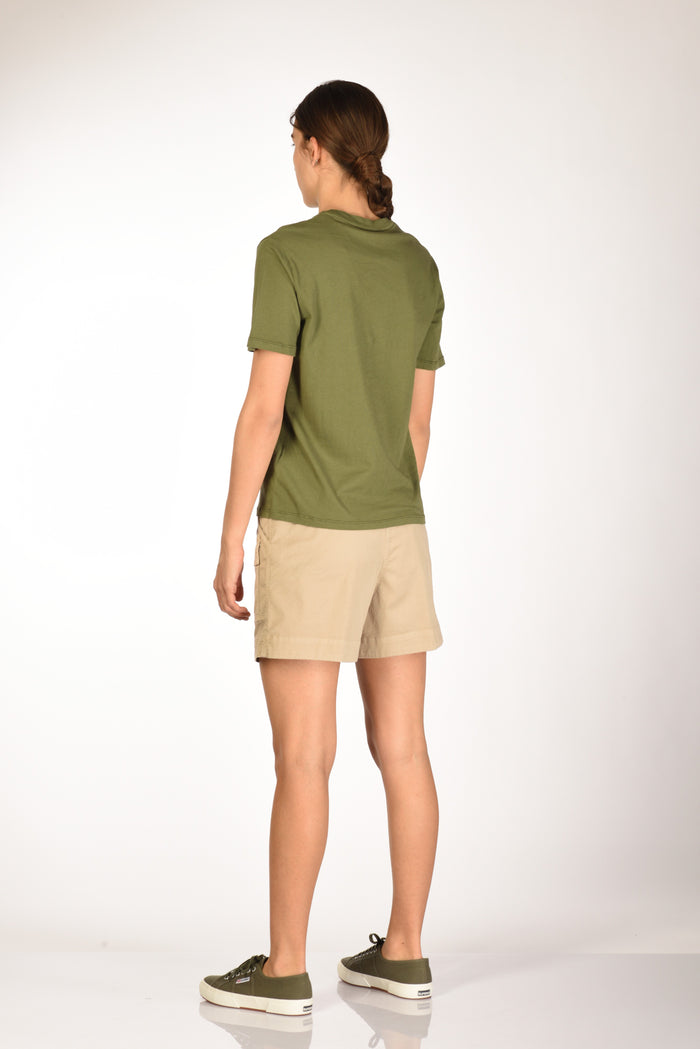 Majestic Filatures Paris Maglia Girocollo Verde Donna - 5