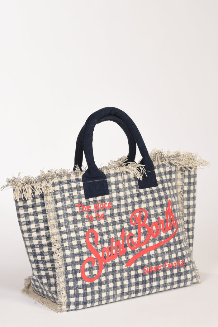 Mc2 Saint Barth Borsa Vanity Blu/bianco Donna - 4