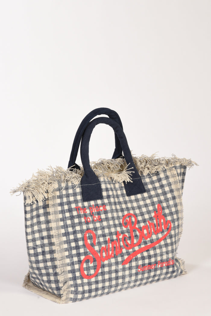 Mc2 Saint Barth Borsa Vanity Blu/bianco Donna - 5
