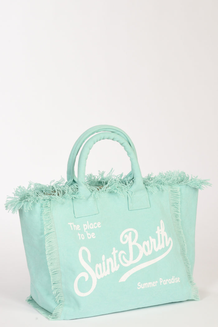 Mc2 Saint Barth Borsa Vanity Azzurro/bianco Donna - 3