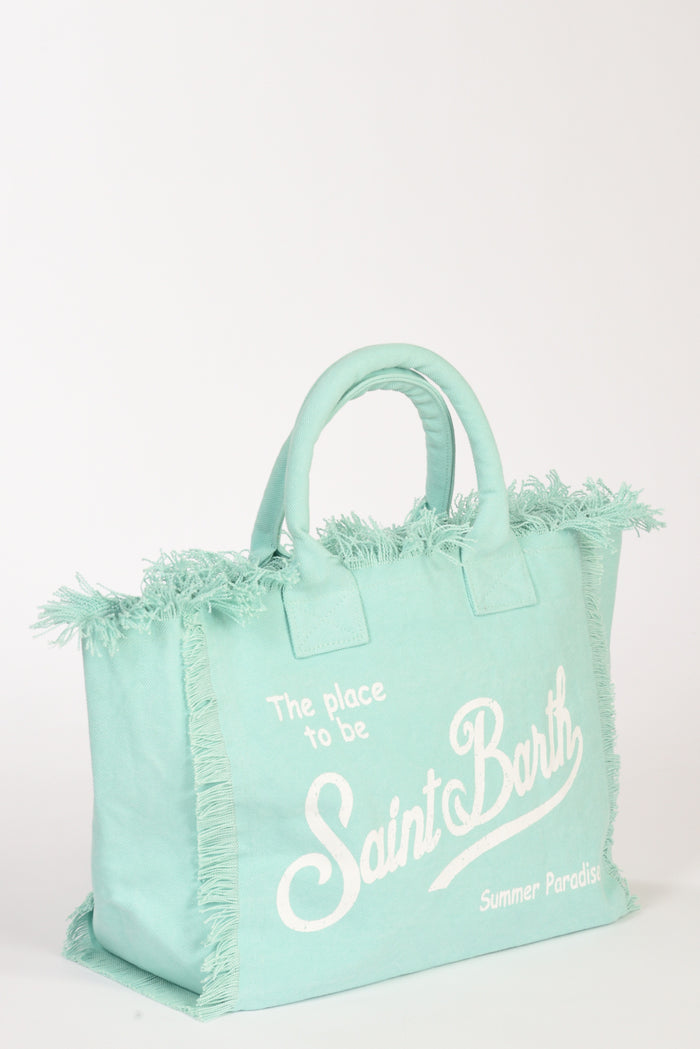 Mc2 Saint Barth Borsa Vanity Azzurro/bianco Donna - 5
