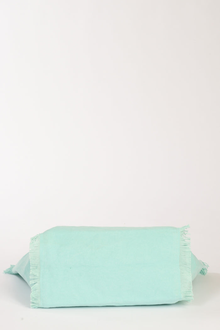 Mc2 Saint Barth Borsa Vanity Azzurro/bianco Donna - 7