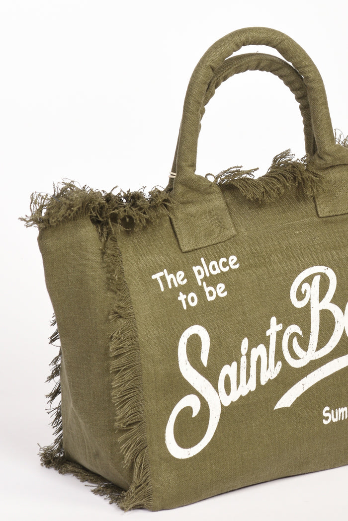 Mc2 Saint Barth Borsa Vanity Verde/bianco Donna - 4