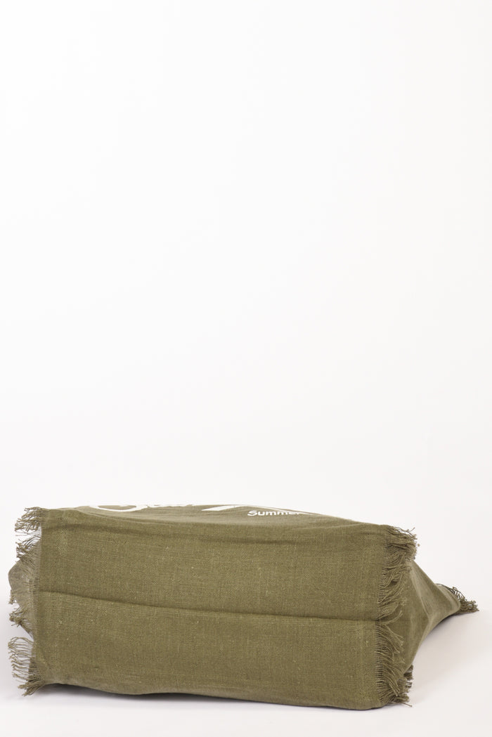 Mc2 Saint Barth Borsa Vanity Verde/bianco Donna - 7