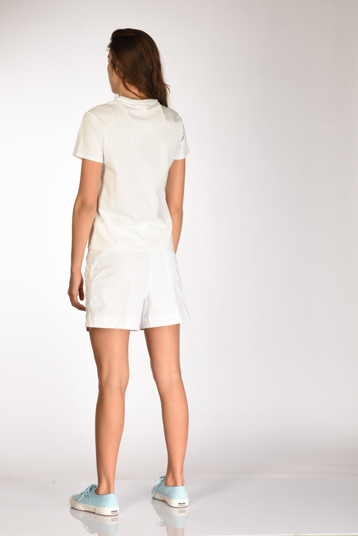 Mc2 Saint Barth Tshirt Emilie Bianco/azzurro Donna - 5