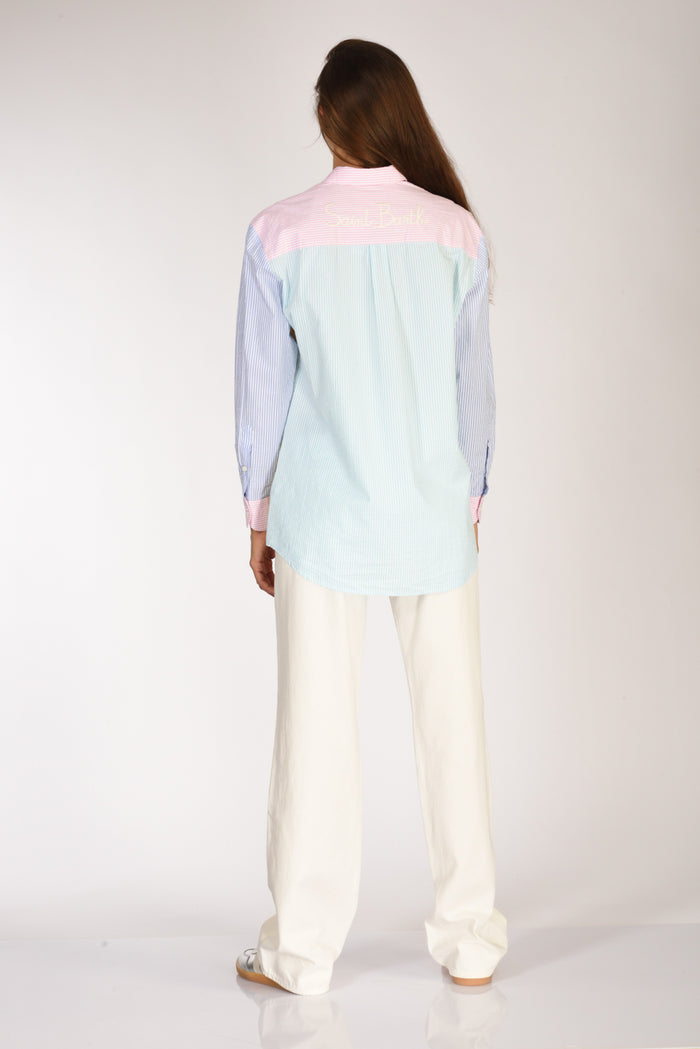 Mc2 Saint Barth Camicia Brigitte Multicolor Donna - 5