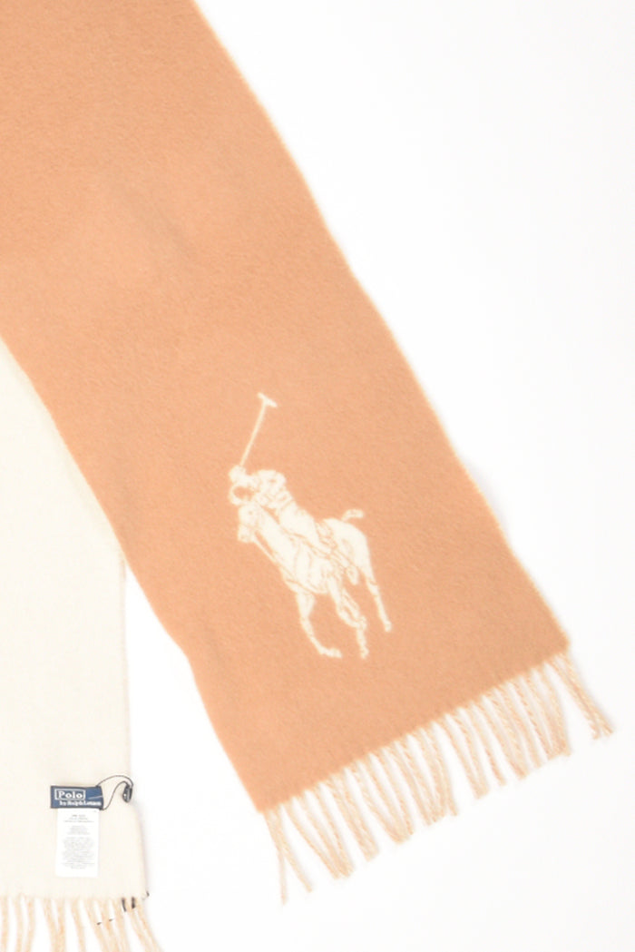 Polo Ralph Lauren Sciarpa Polo Beige Chiaro/beige Donna - 3
