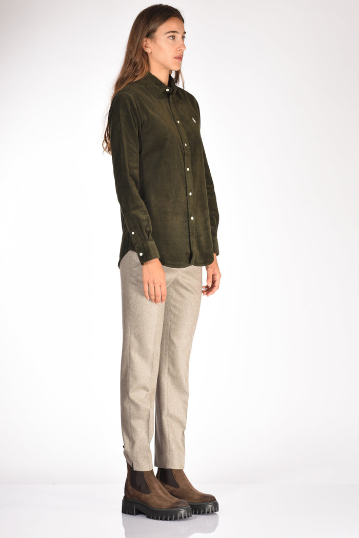 Polo Ralph Lauren Camicia Polo Verde Donna - 4