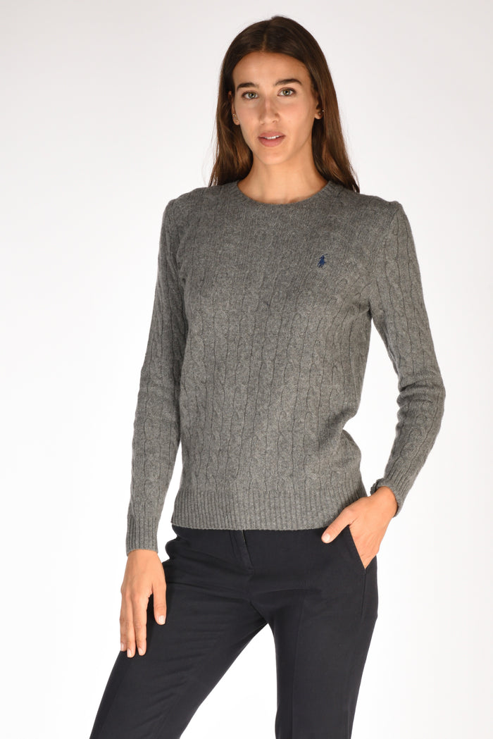 Polo Ralph Lauren Maglia Polo Grigio Donna - 1