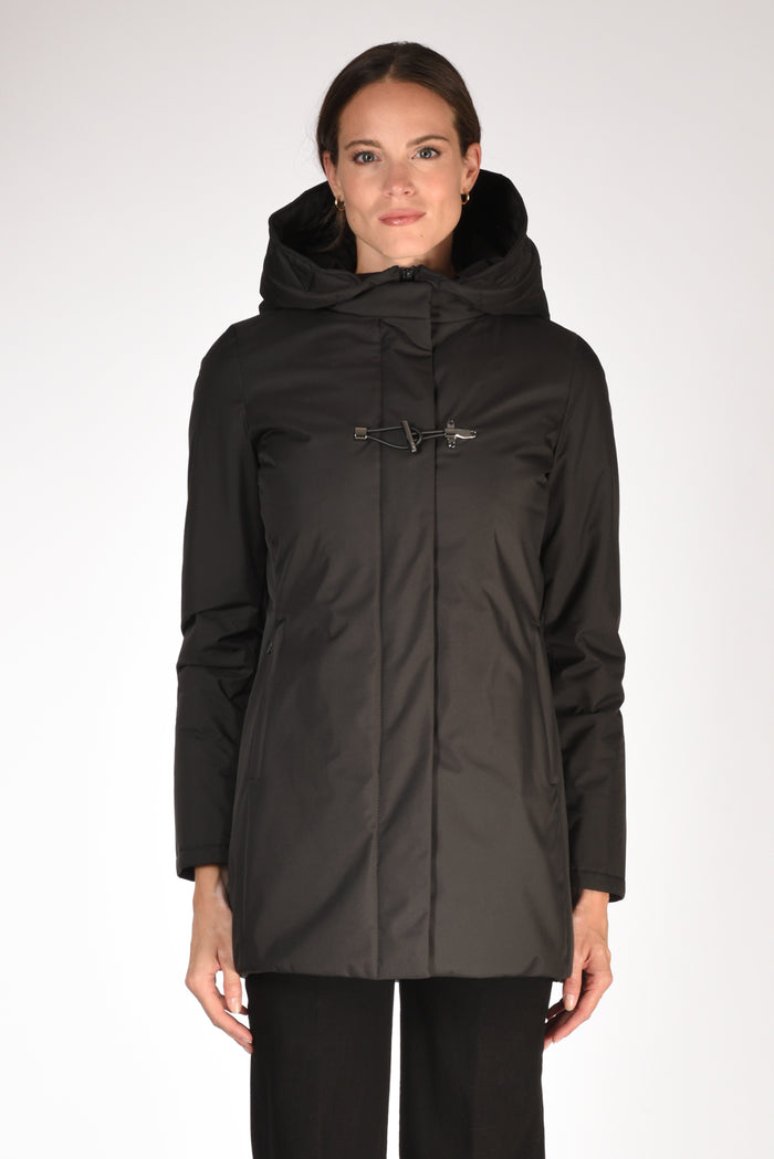 Fay Cappotto Toggle Nero Donna - 2