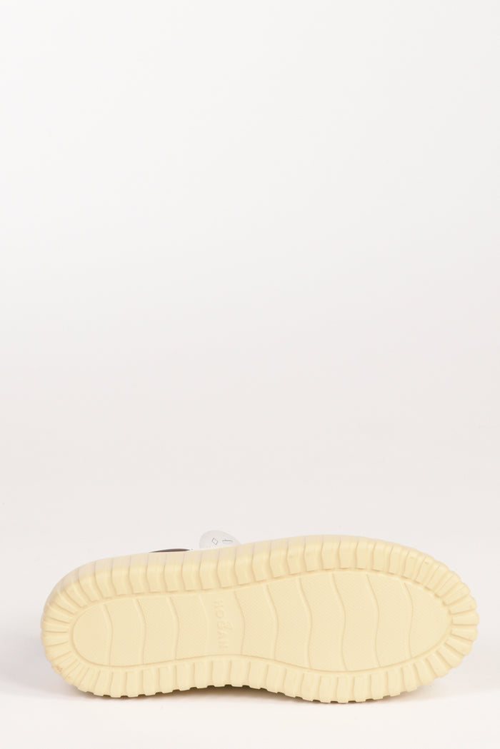 Hogan Sneakers H Stripes Bianco/marrone Donna - 6