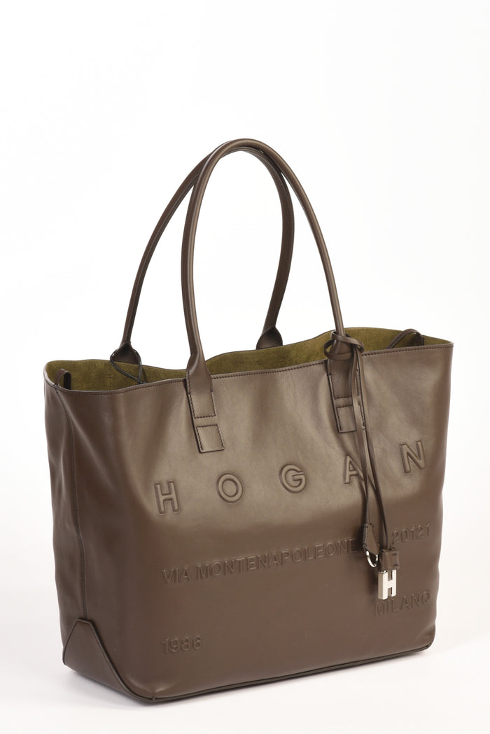 Hogan Shopping Address Marrone Donna - 6
