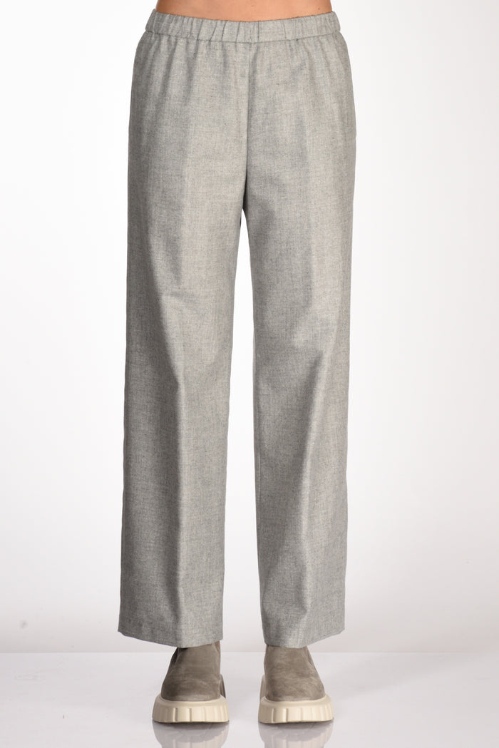 Aspesi Pantaloni Elastico Grigio Donna - 3