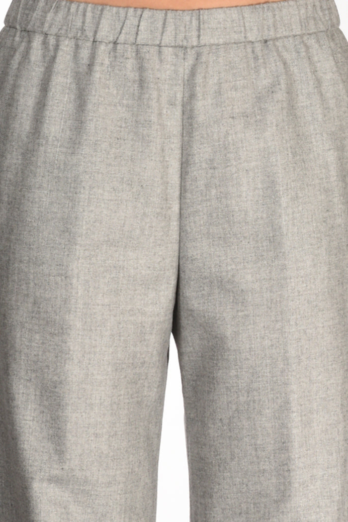 Aspesi Pantaloni Elastico Grigio Donna - 4
