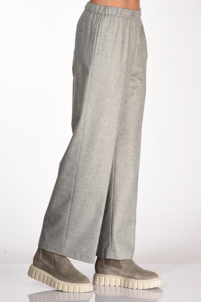Aspesi Pantaloni Elastico Grigio Donna - 5