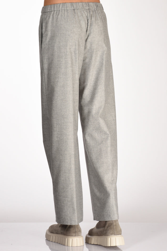 Aspesi Pantaloni Elastico Grigio Donna - 6