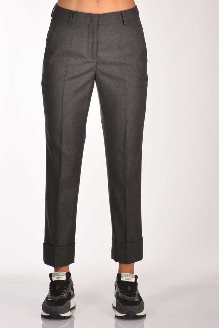 Incotex Slowear Pantalone Nevet Grigio Scuro Donna - 3