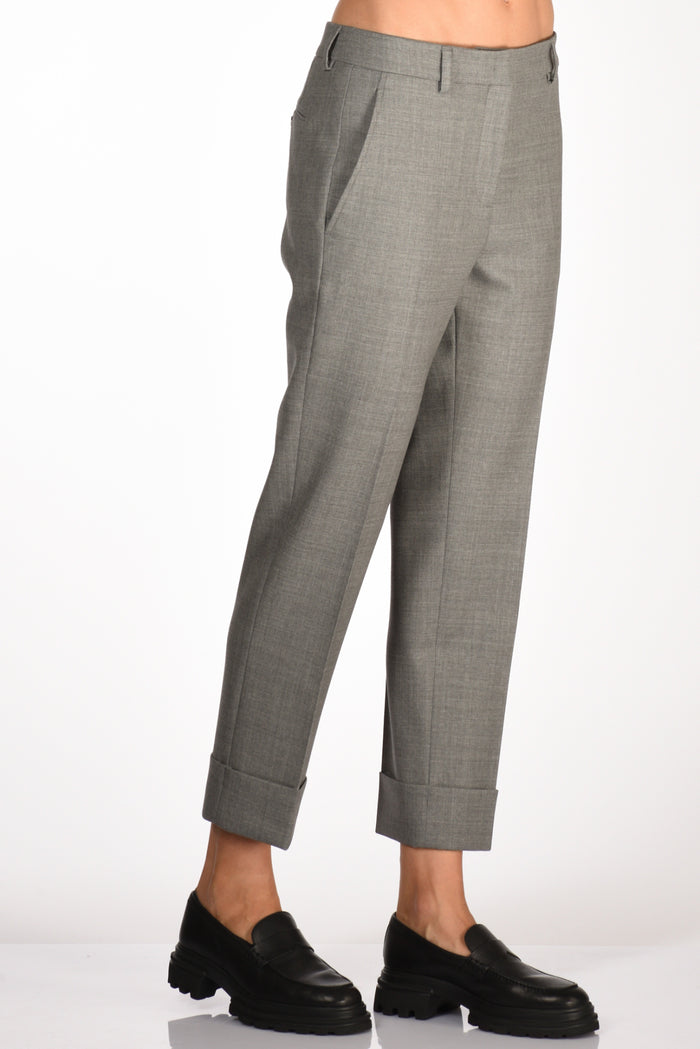Incotex Slowear Pantalone Nevet Grigio Donna - 5