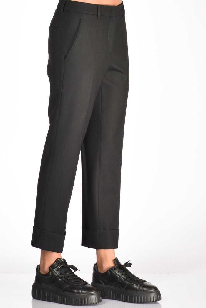 Incotex Slowear Pantalone Nevet Nero Donna - 4